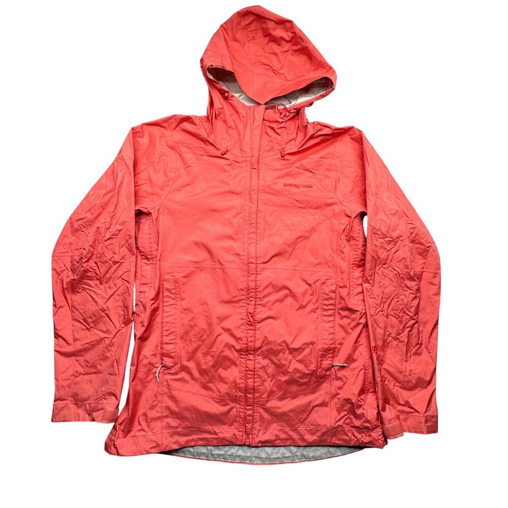 Patagonia 83806 Torrentshell Jacket Womens Medium H2No 2.5 nylon Coral Pink